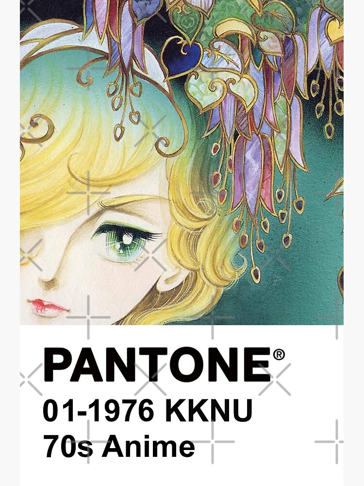 PANTONE 90s Anime (4) Postcard for Sale by PeachPantone