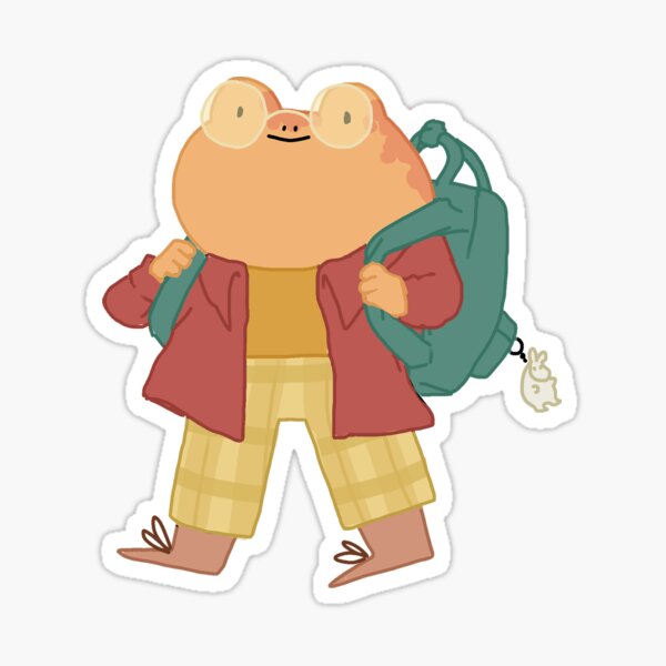 School frog! Sticker