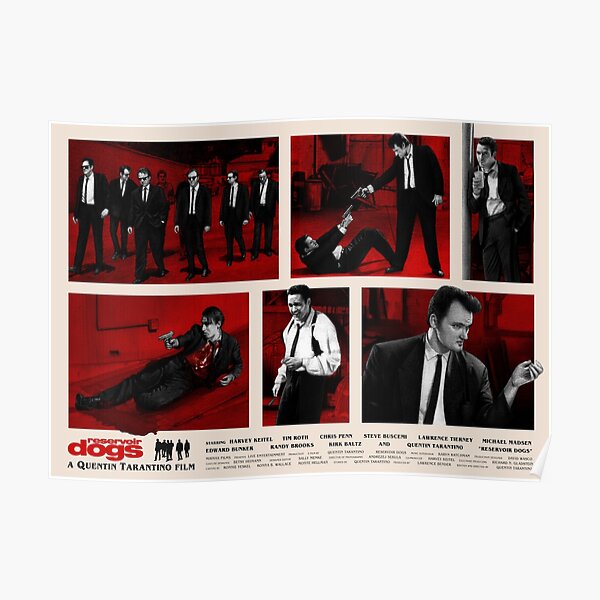Reservoir Dogs Movie Poster Design Poster