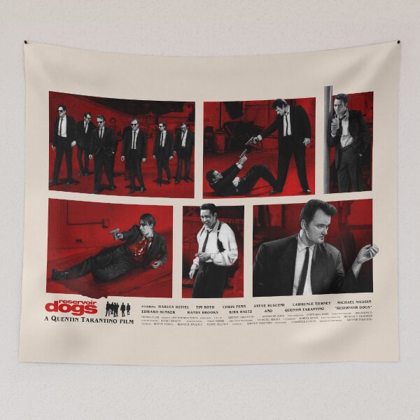Item preview, Reservoir Dogs Movie Poster Design designed and sold by KH-Designs.