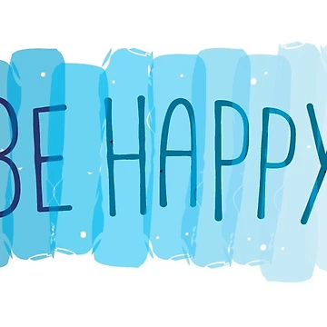 Artwork thumbnail, Blue Be Happy by RipDesigns