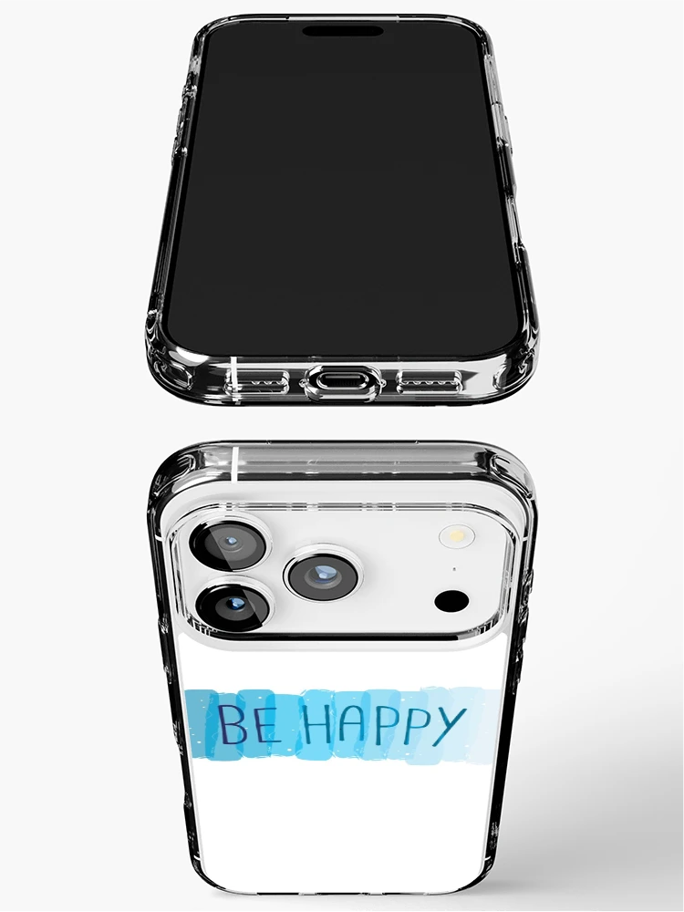 Thumbnail 3 of 5, iPhone Case, Blue Be Happy designed and sold by RipDesigns.