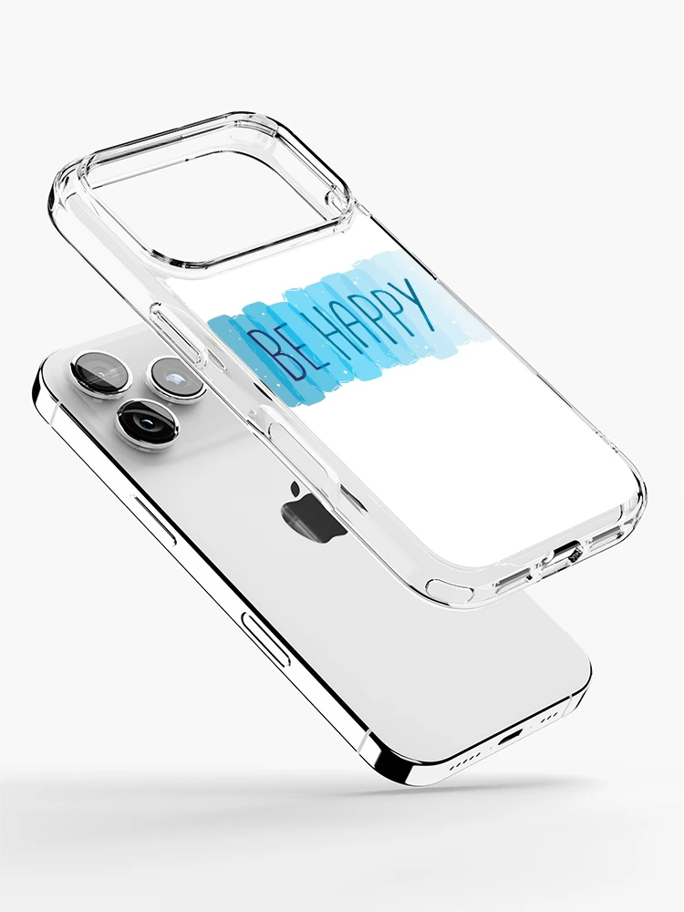 Thumbnail 2 of 5, iPhone Case, Blue Be Happy designed and sold by RipDesigns.