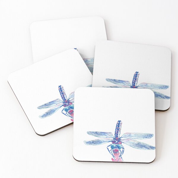 Item preview, Watercolor dragonfly speedpaint designed and sold by ButtercupSaiyan.