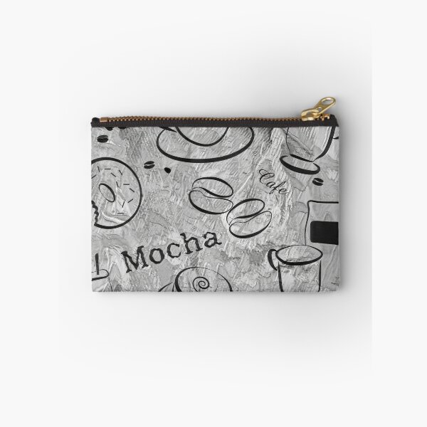 Item preview, Grunge Coffee Background - Black & White designed and sold by serenaking.