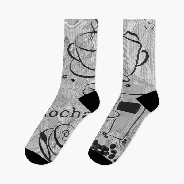 Item preview, Grunge Coffee Background - Black & White designed and sold by serenaking.