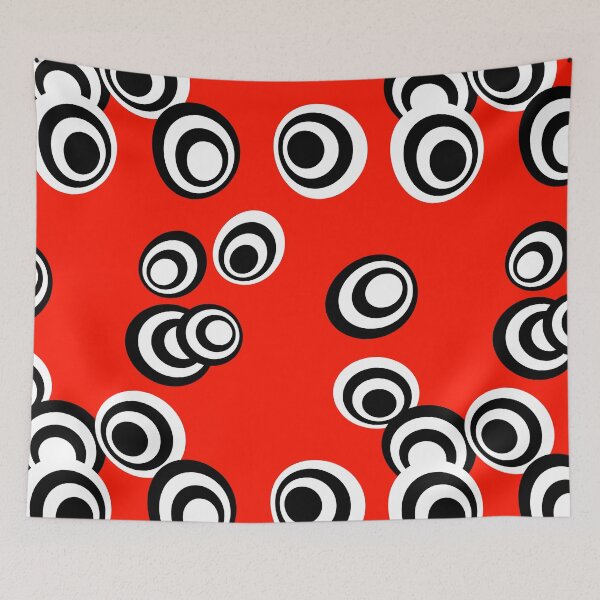 Item preview, vintage fantasy striped dots designed and sold by Filigranas Digitales.