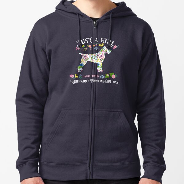 GRIFF GIRL Zipped Hoodie