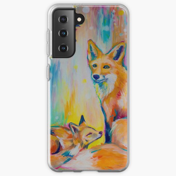Colourful Fox Samsung Galaxy Soft Case