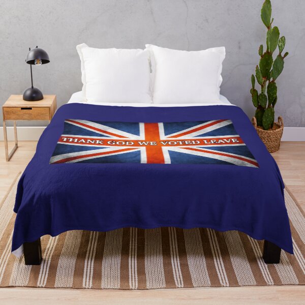 Item preview, Thank God We Voted Leave Union Jack Flag designed and sold by JonathanR1994.