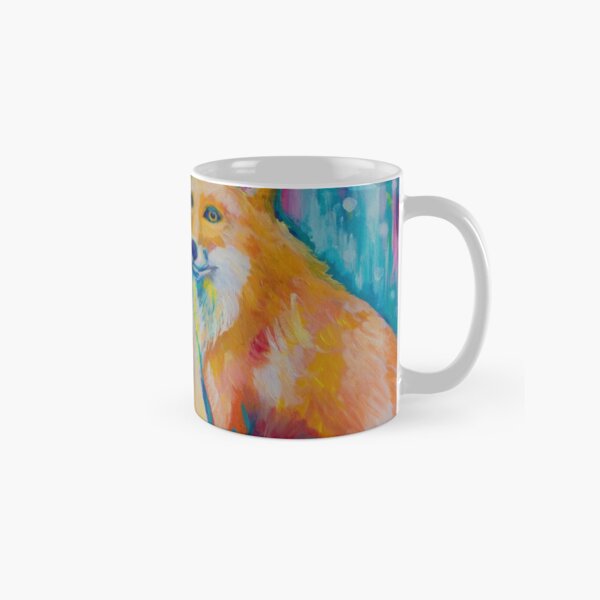 Colourful Fox Classic Mug