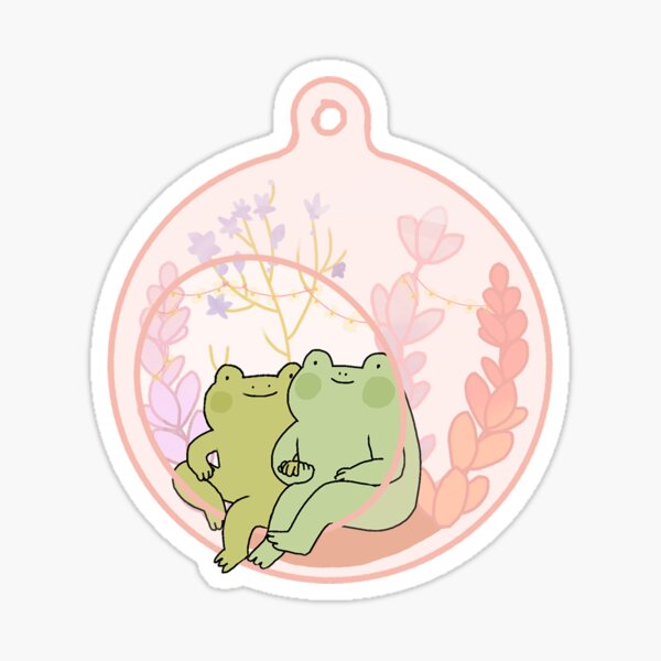 Item preview, frog terrarium pink designed and sold by peachy-doodle.