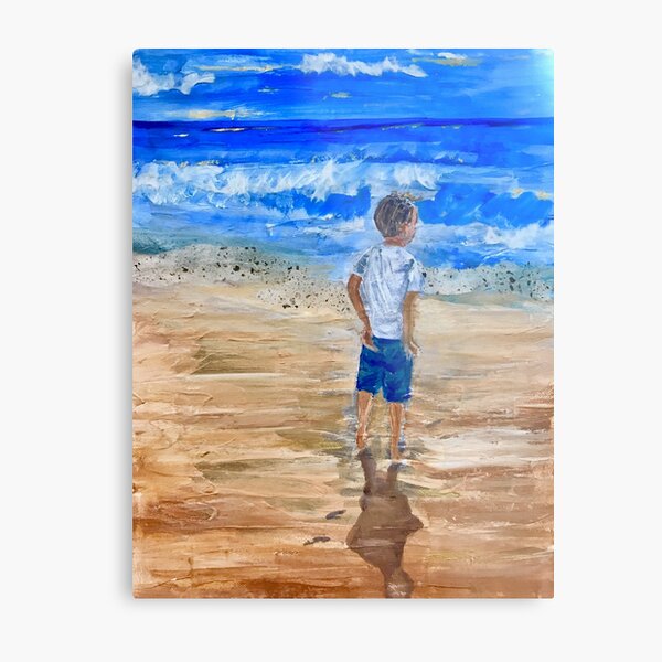 Waters Edge Metal Print
