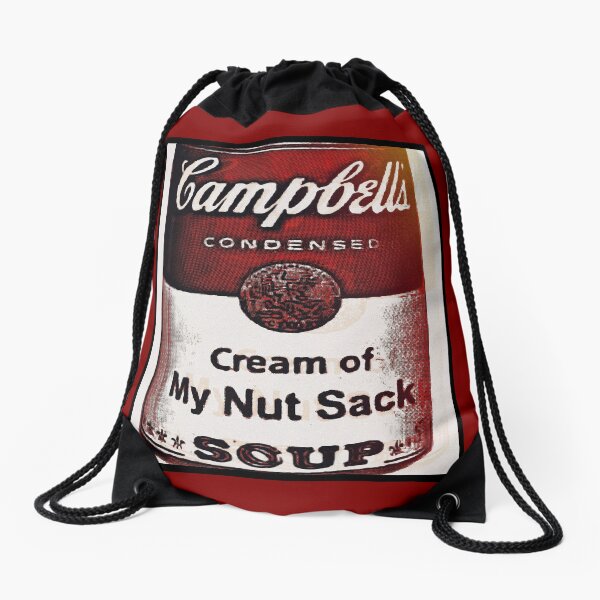 Cream of My Nut Sack Drawstring Bag