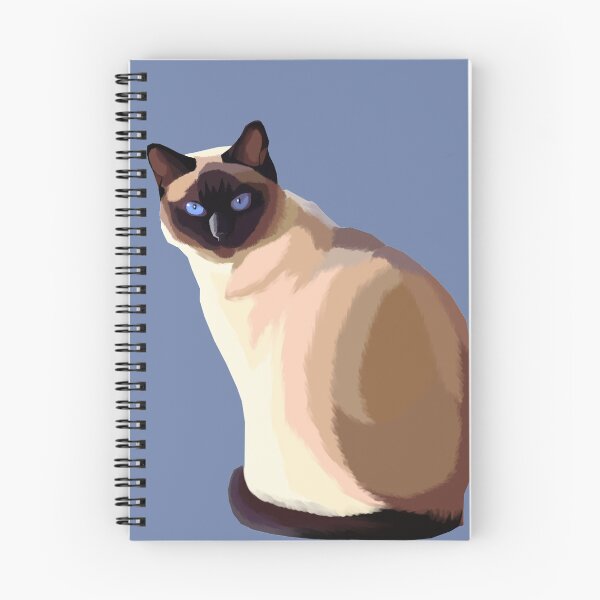 Item preview, Siamese Cat Painterly Effect designed and sold by Ari-ArtStudio.