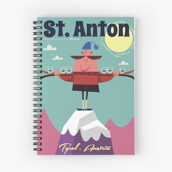 Item preview, St Anton poster designed and sold by Gary Godel.