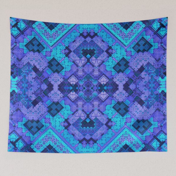 Item preview, Cool Tone Mosaic Pattern designed and sold by Lyle Hatch.