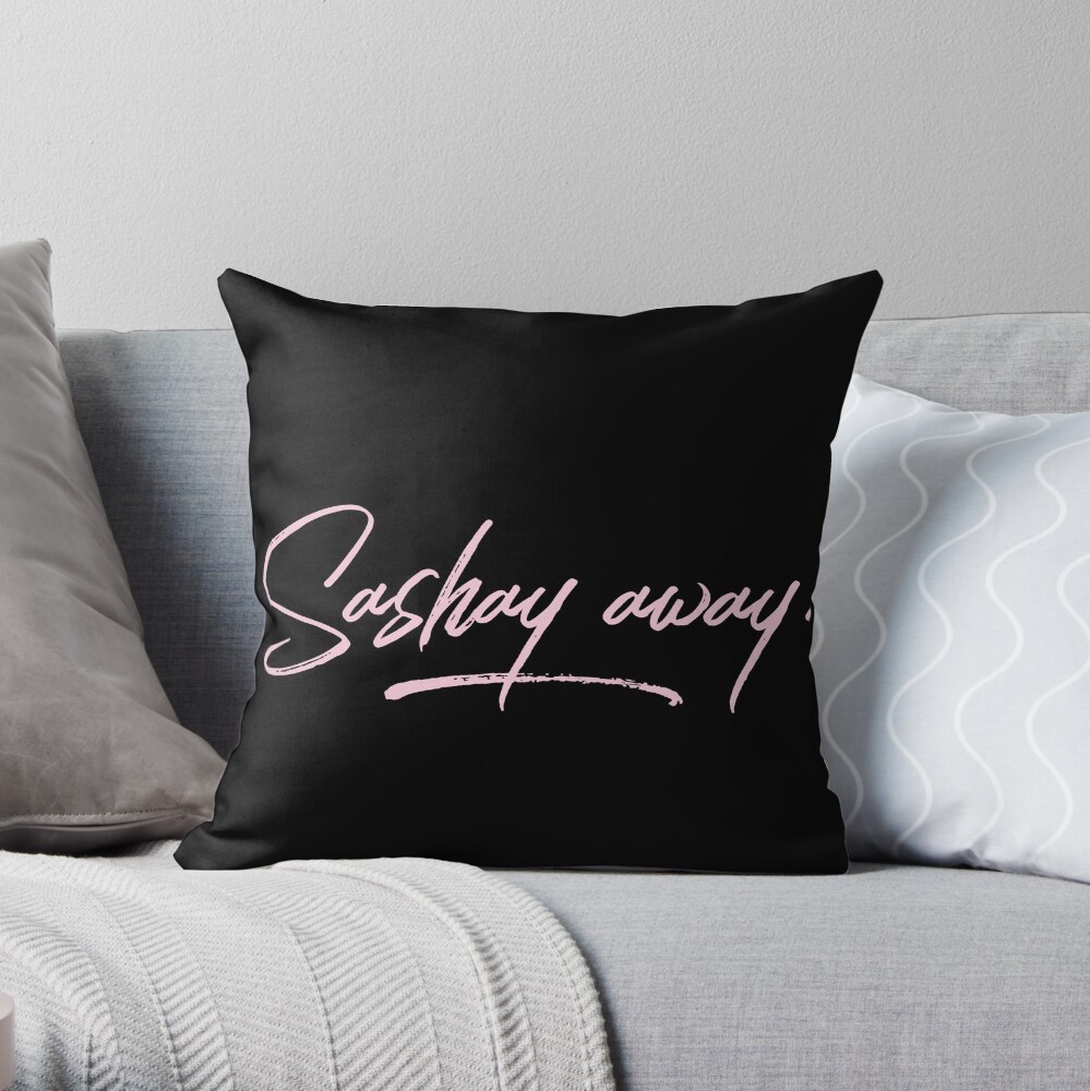 Sashay Away Throw Pillow