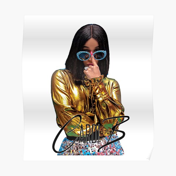 Cardi B Posters | Redbubble