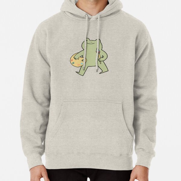 Frog artist Pullover Hoodie