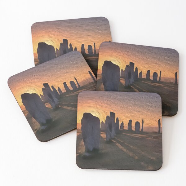 Item preview, Callanish Standing Stones, Scotland Digital Art Composition. designed and sold by davidelder.