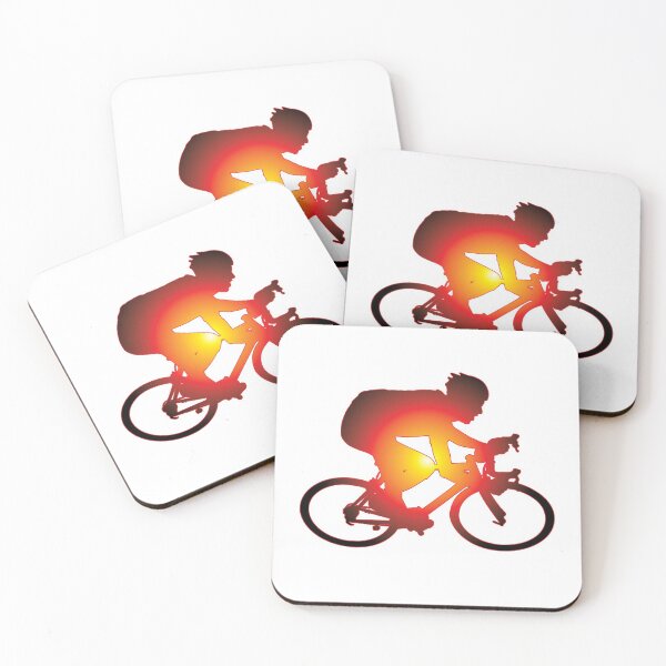 Item preview, Sunset Bicycle Rider designed and sold by Waves.