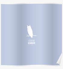 Athena Halbgott Poster