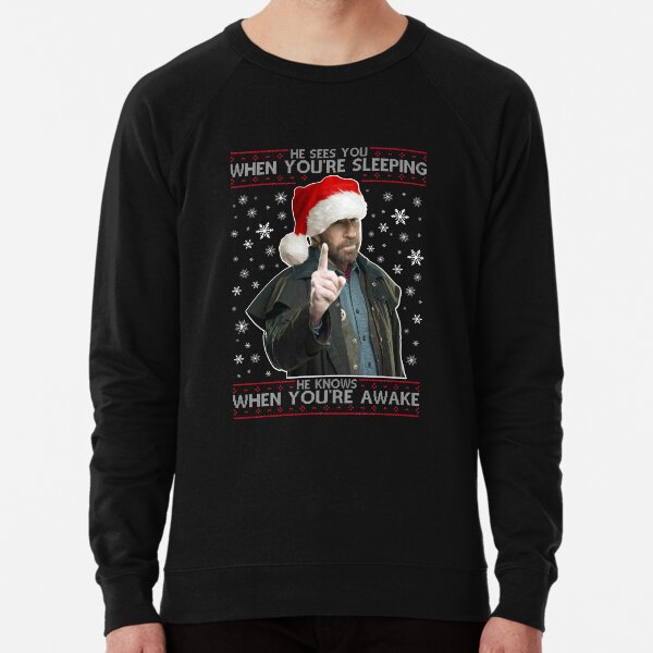 Chuck norris ugly christmas sweater Clearance
