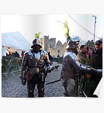 Knights in shining armour! Poster
