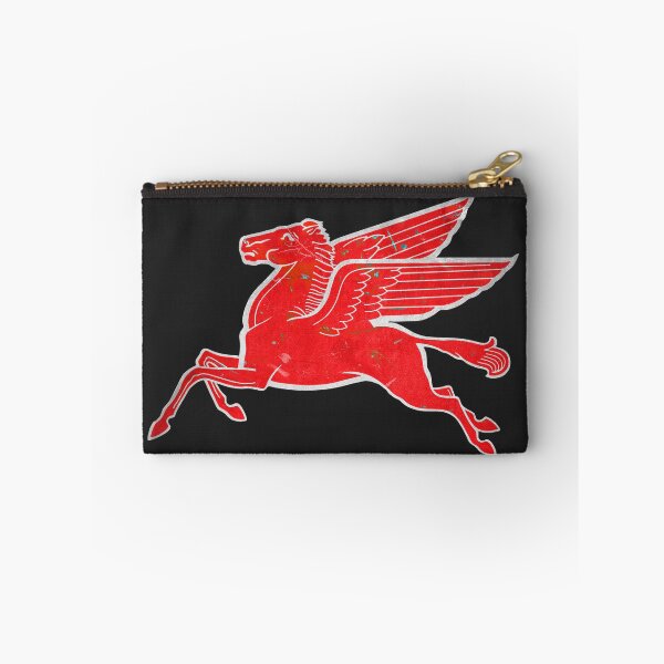 Item preview, Red Pegasus distressed version facing left. designed and sold by htrdesigns.