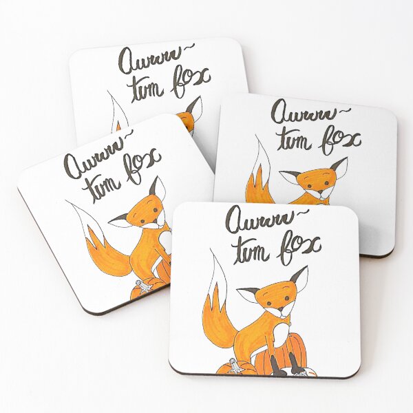 Item preview, Awwwtum Fox designed and sold by Rowan-artist.