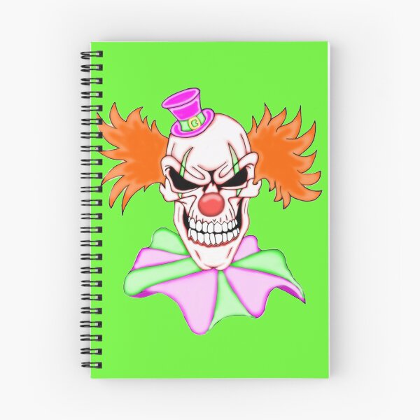 Item preview, Demented Clown Skull designed and sold by J-CCreations.