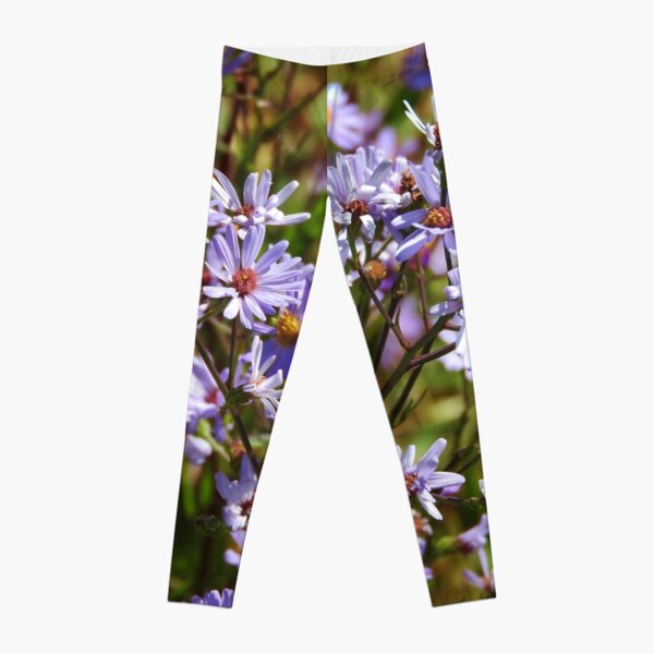 Purple Daisy's Leggings