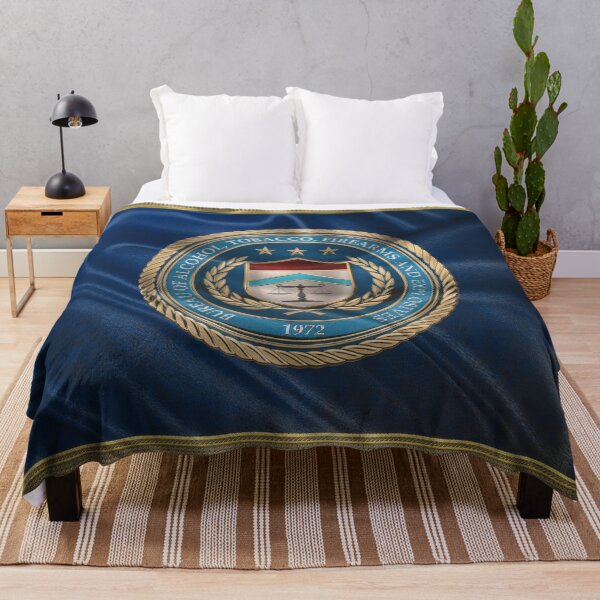 Item preview, The Bureau of Alcohol, Tobacco, Firearms and Explosives - ATF Seal over Flag designed and sold by Serge Averbukh Art Studio.