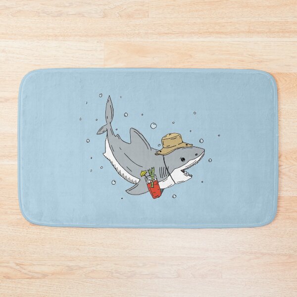 Item preview, Great White Shark Vacation designed and sold by CreateWandrlust.