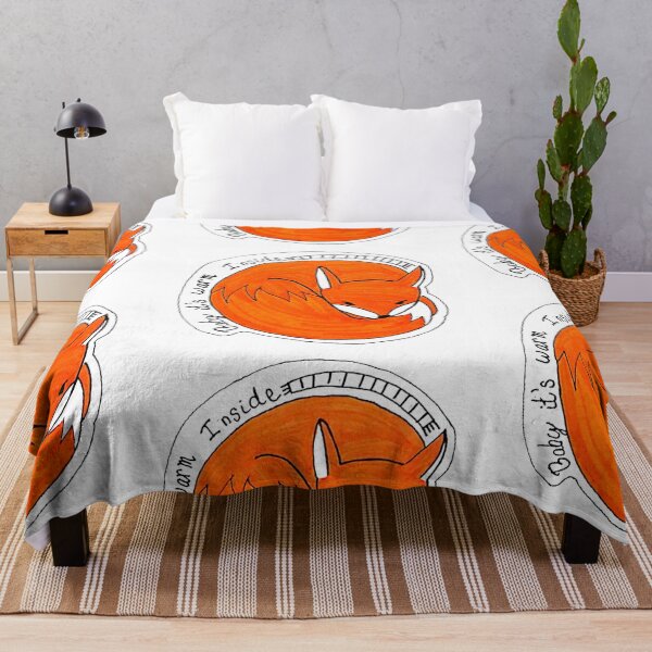 Item preview, Baby It's Warm Inside Fox designed and sold by Rowan-artist.