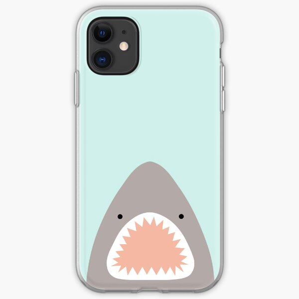 shark attack iPhone Soft Case