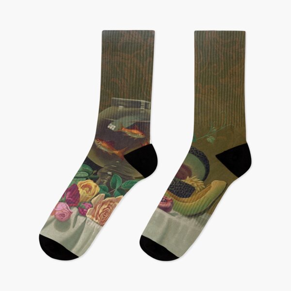Item preview,  Still life with fruit and fish designed and sold by Vintage Designs +.