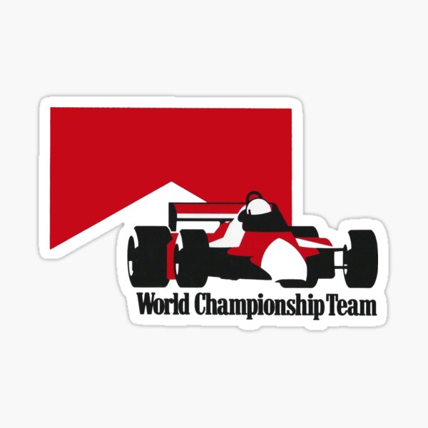 Equipo del campeonato mundial de F1 Pegatina