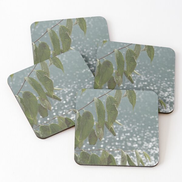 Item preview, Peach tree and glistening lake designed and sold by distracted.