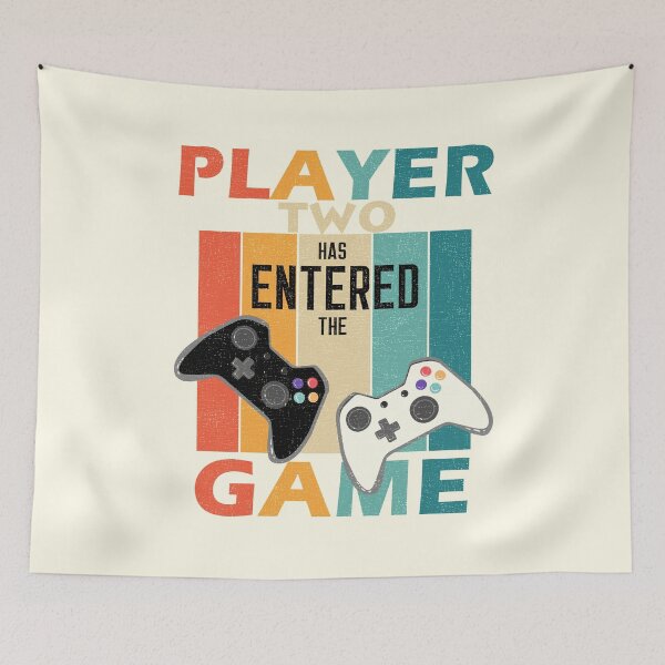 Item preview, Retro Player 2 Has Entered The Game designed and sold by Desha001.