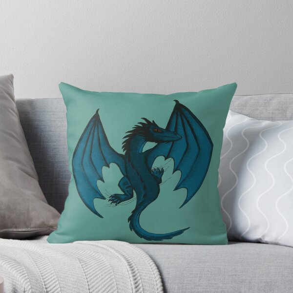 Item preview, Teal Clinging Dragon designed and sold by shaneisadragon.
