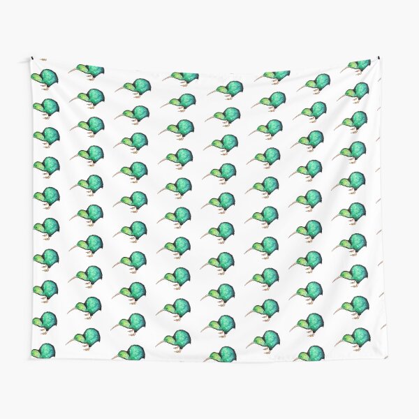 Cute Kiwi - Watercolour Art Tapestry