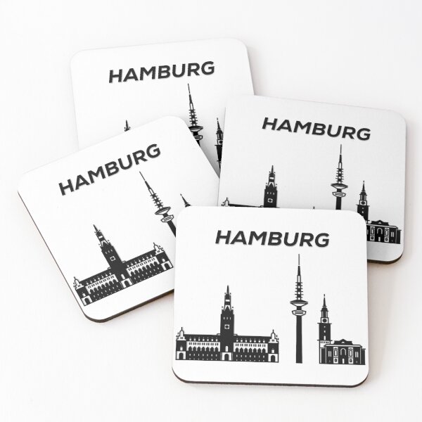 Item preview, Hamburg Skyline, Germany designed and sold by marosharaf.