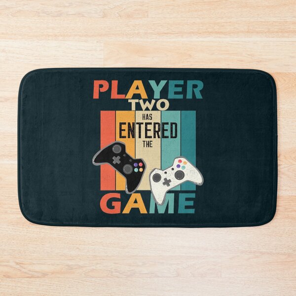 Item preview, Retro Player 2 Has Entered The Game - Dark designed and sold by Desha001.