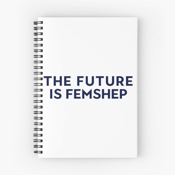 Item preview, The Future Is Femshep | Mass Effect Parody Slogan designed and sold by surik-.