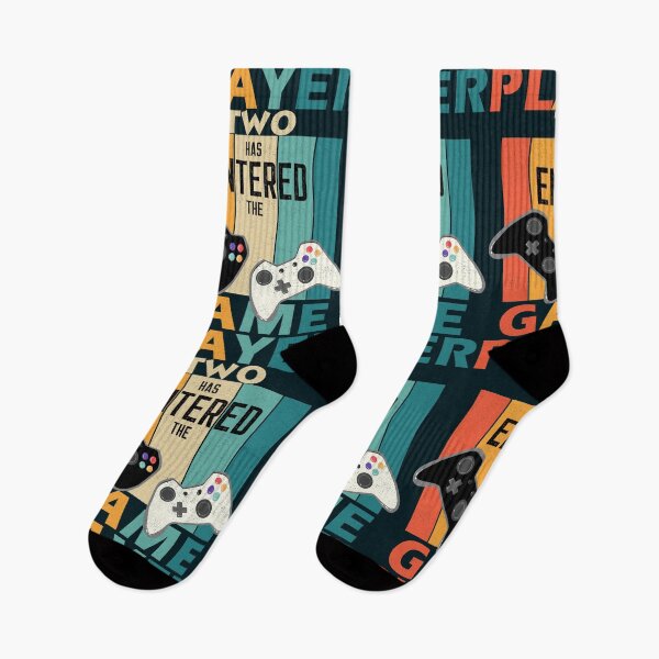 Item preview, Retro Player 2 Has Entered The Game - Dark designed and sold by Desha001.