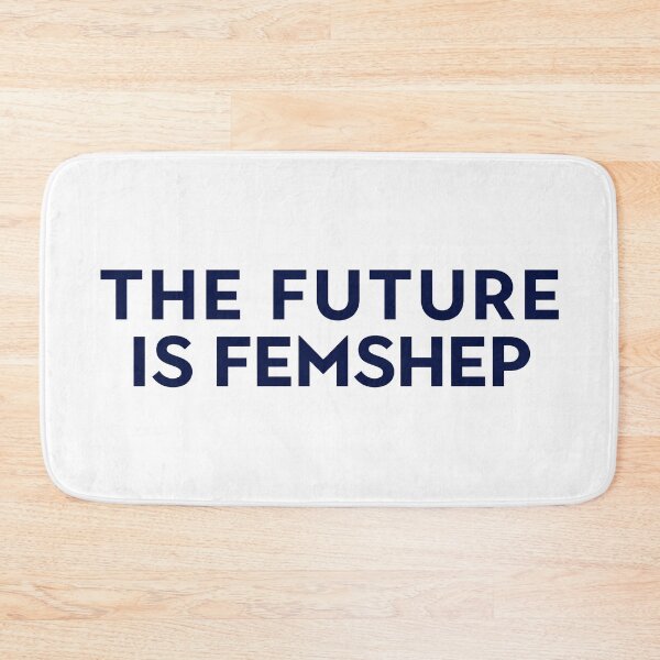 Item preview, The Future Is Femshep | Mass Effect Parody Slogan designed and sold by surik-.