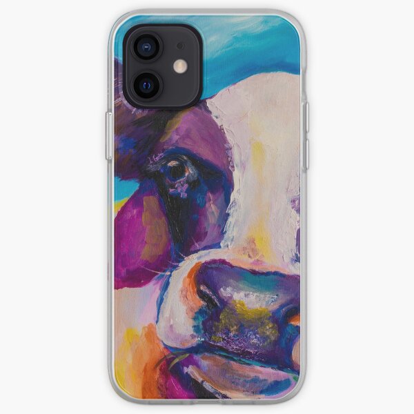 Cow Face iPhone Soft Case