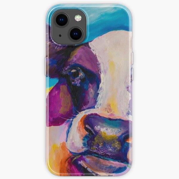 Cow Face iPhone Soft Case